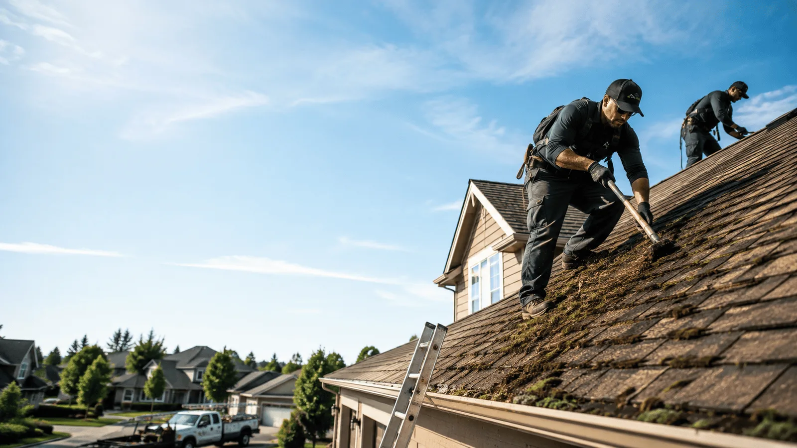 Roof Moss Removal in Warren, TX near me